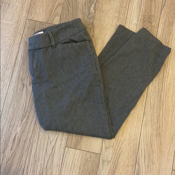 Merona Pants - Gray crop dress slacks